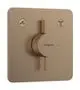 Hansgrohe-HG-DuoTurn-Q-Mischer-Unterputz-fuer-2-Verbraucher-Brushed-Bronze-75414140 gallery number 1